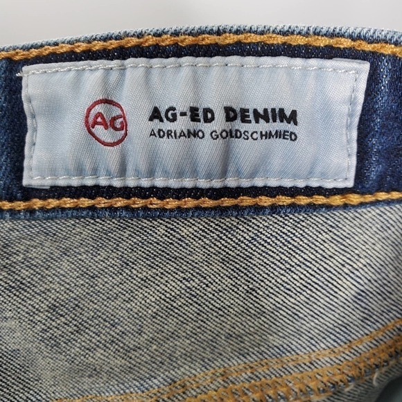 AG Adriano Goldschmied The Prima Ankle Cigarette Ankle Skinny Jeans Dark 24R - Picture 8 of 11